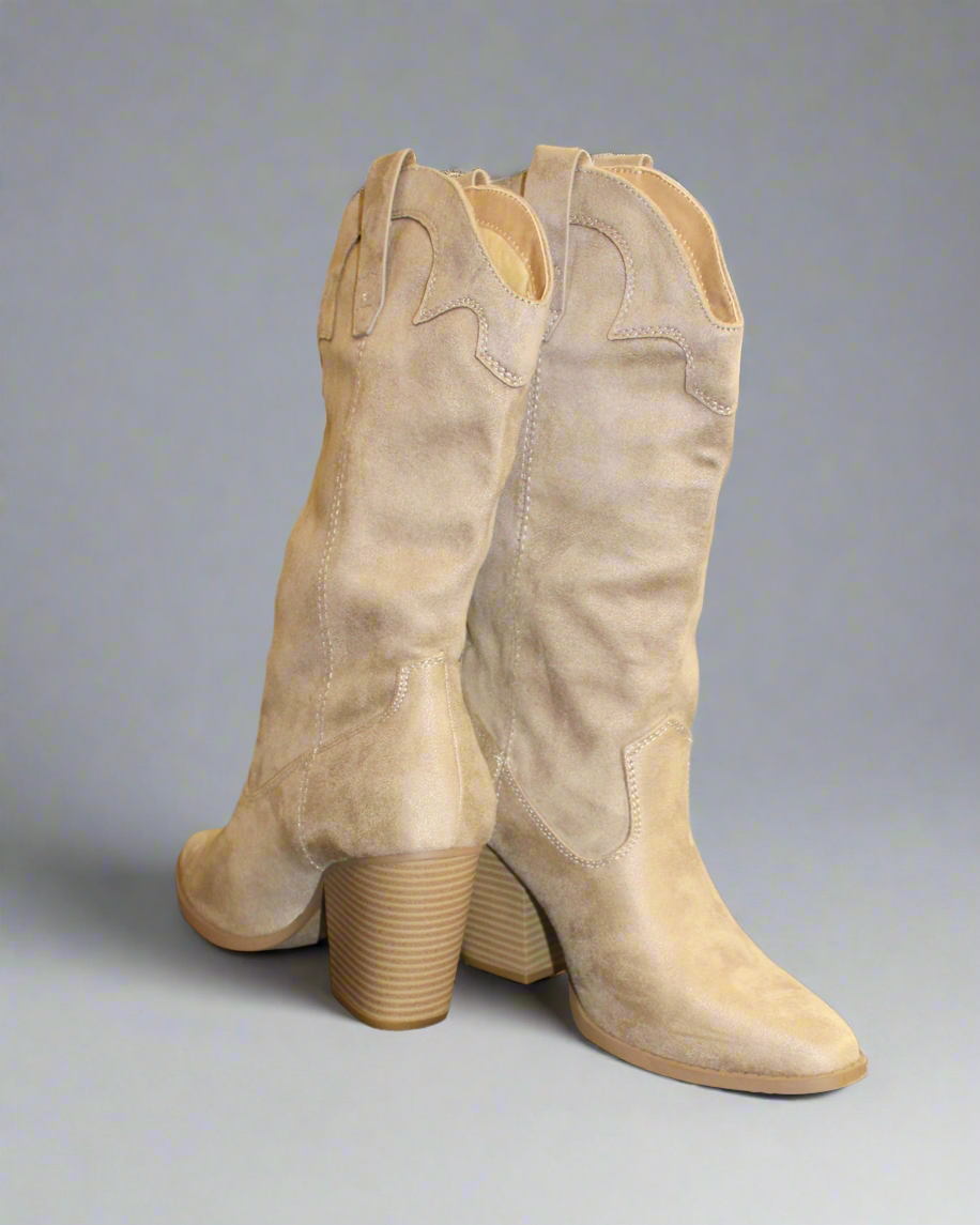 Akito Western Boot - Clay