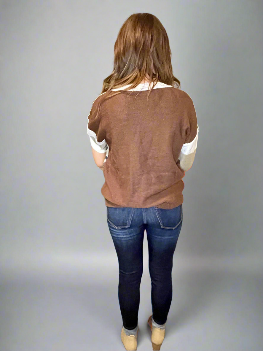 Chelsea Leopard Tri-Color Sweater