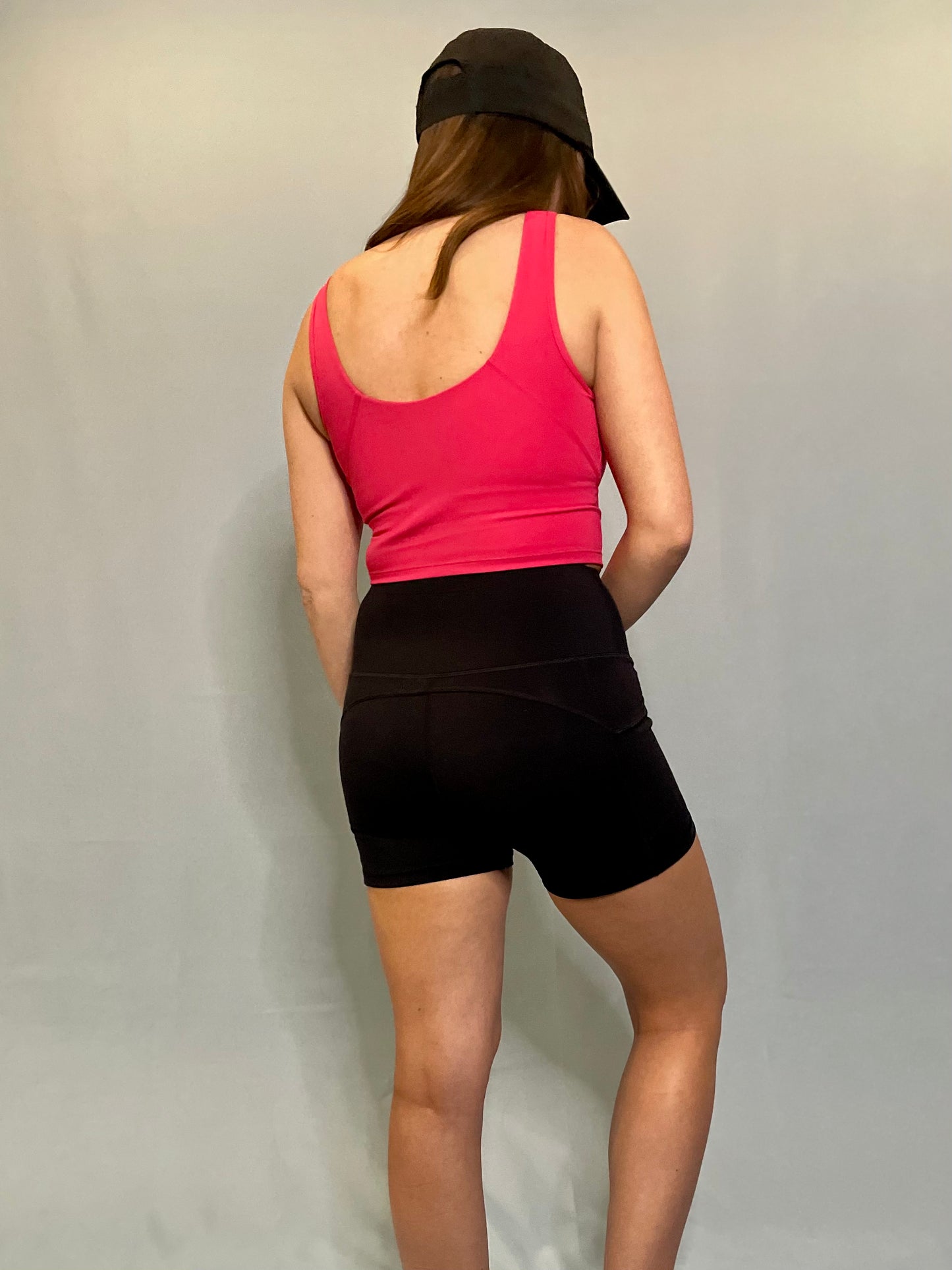 Essential Elongated Sports Bra - Rose