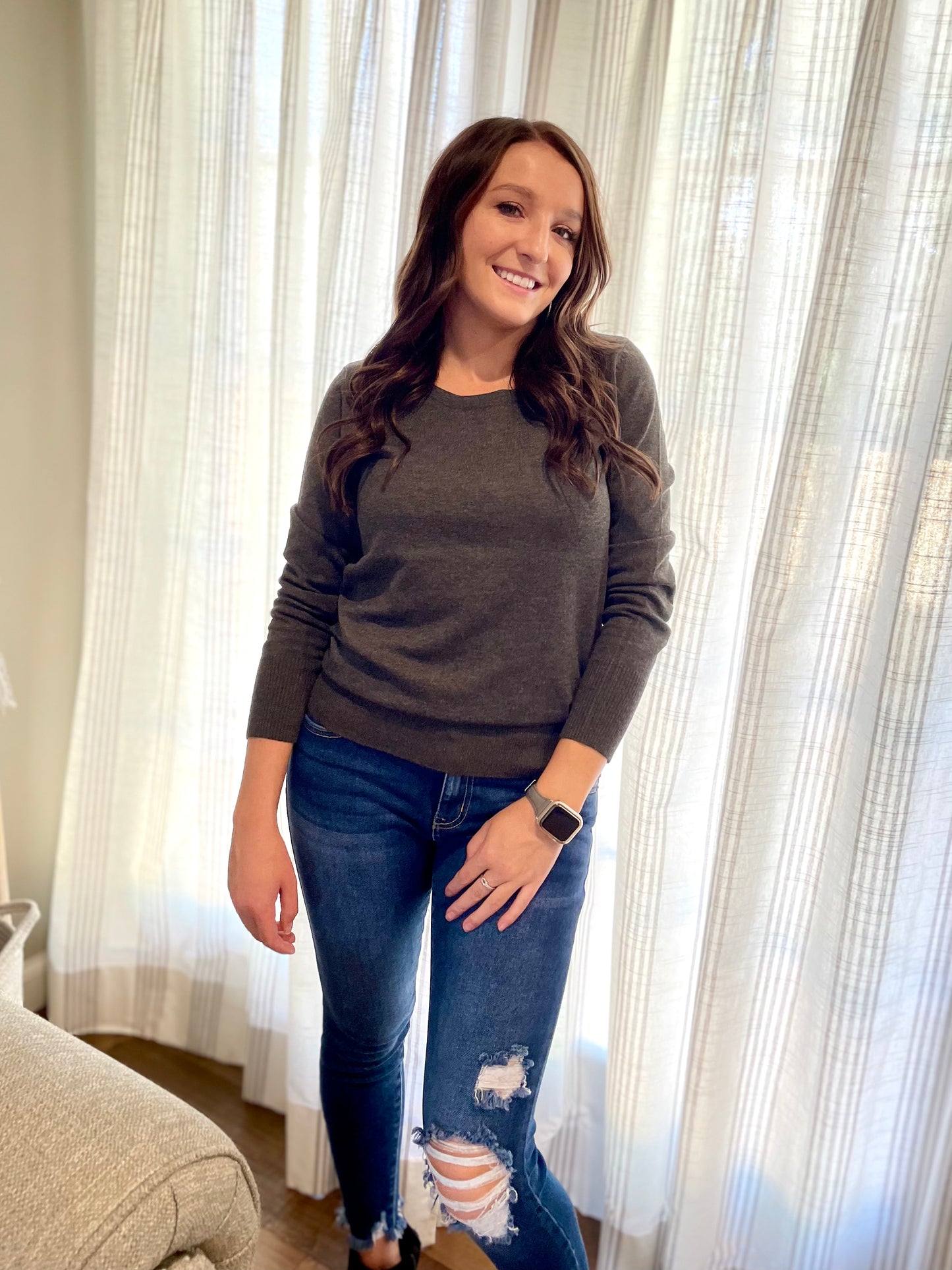 Tiffani Round Neck Sweater