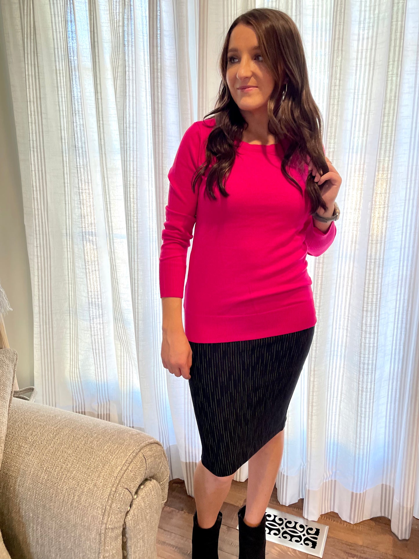 Tiffani Round Neck Sweater
