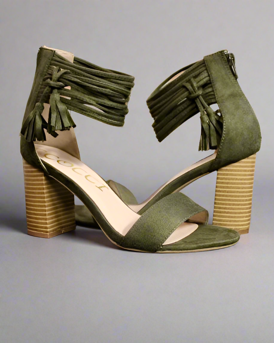 Sammie Sandals - Olive Green