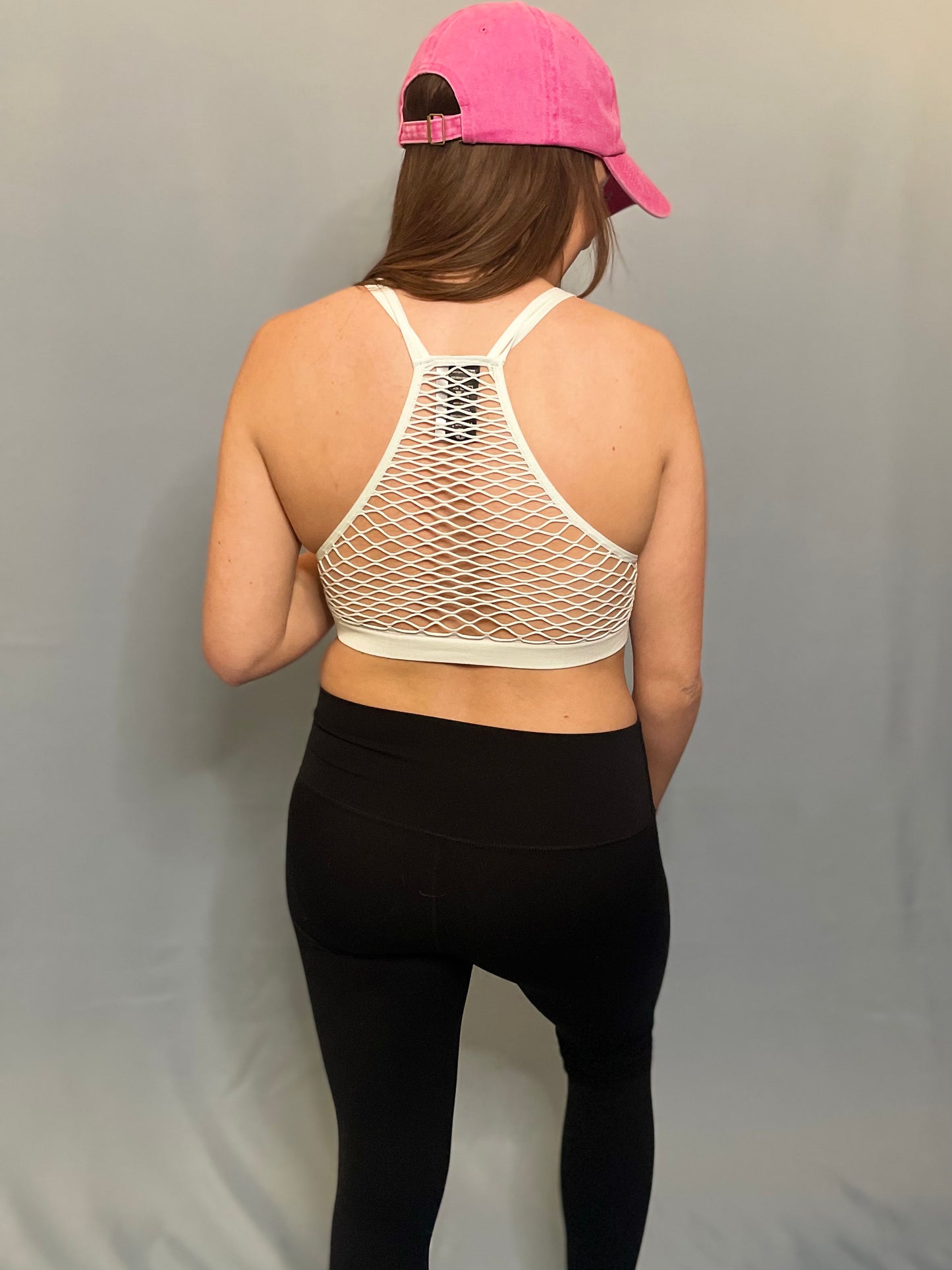 The Tess Seamless Athleisure Bra - Sky Blue