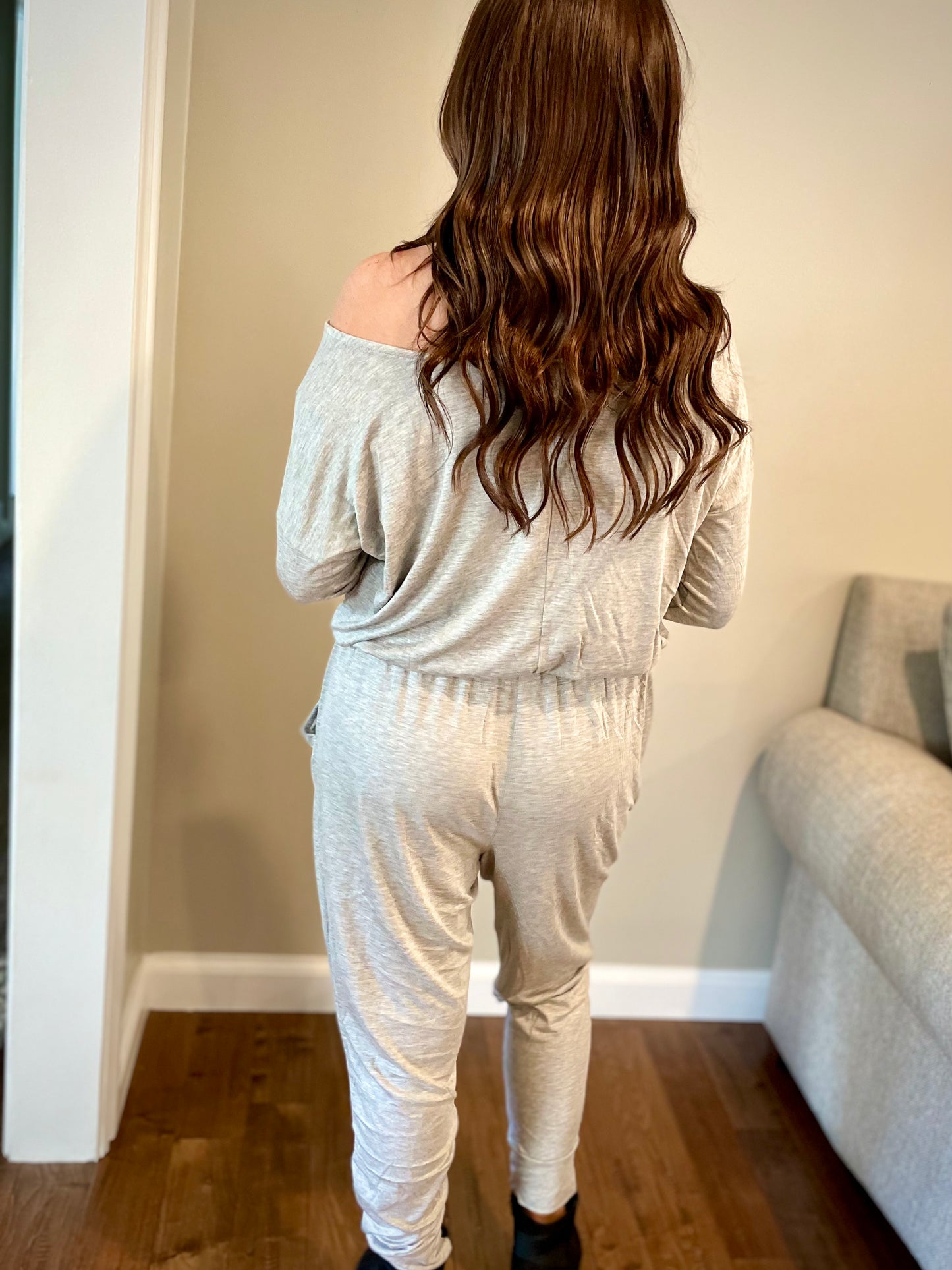 Everyday Grey Jumpsuit