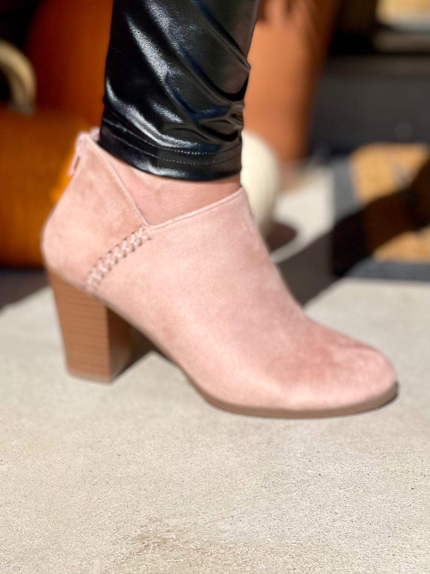 Luck Blush Booties