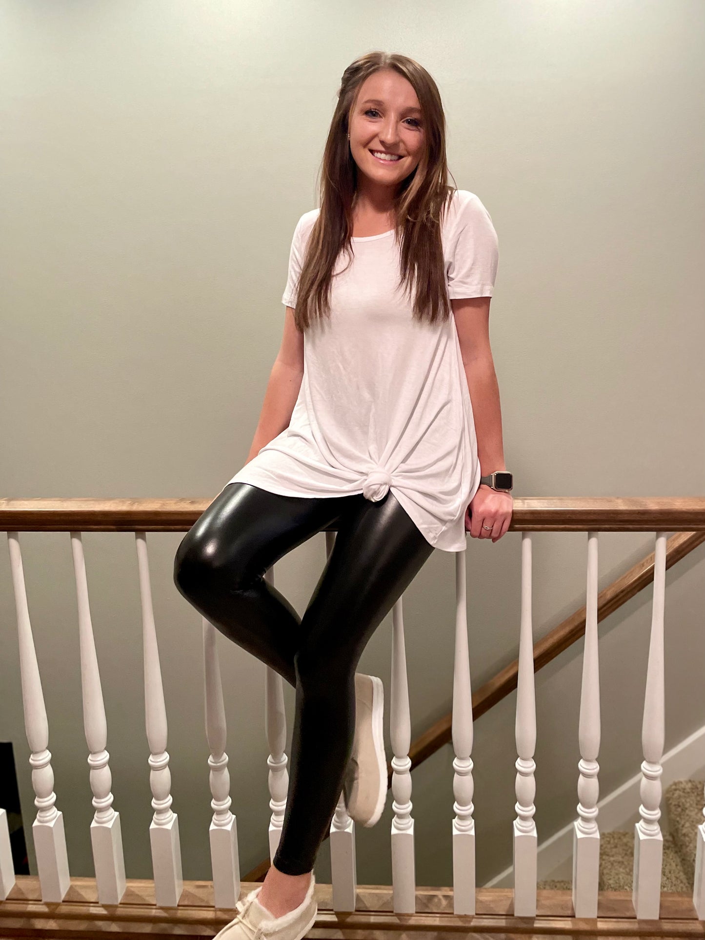 Tanner Faux Leather Leggings