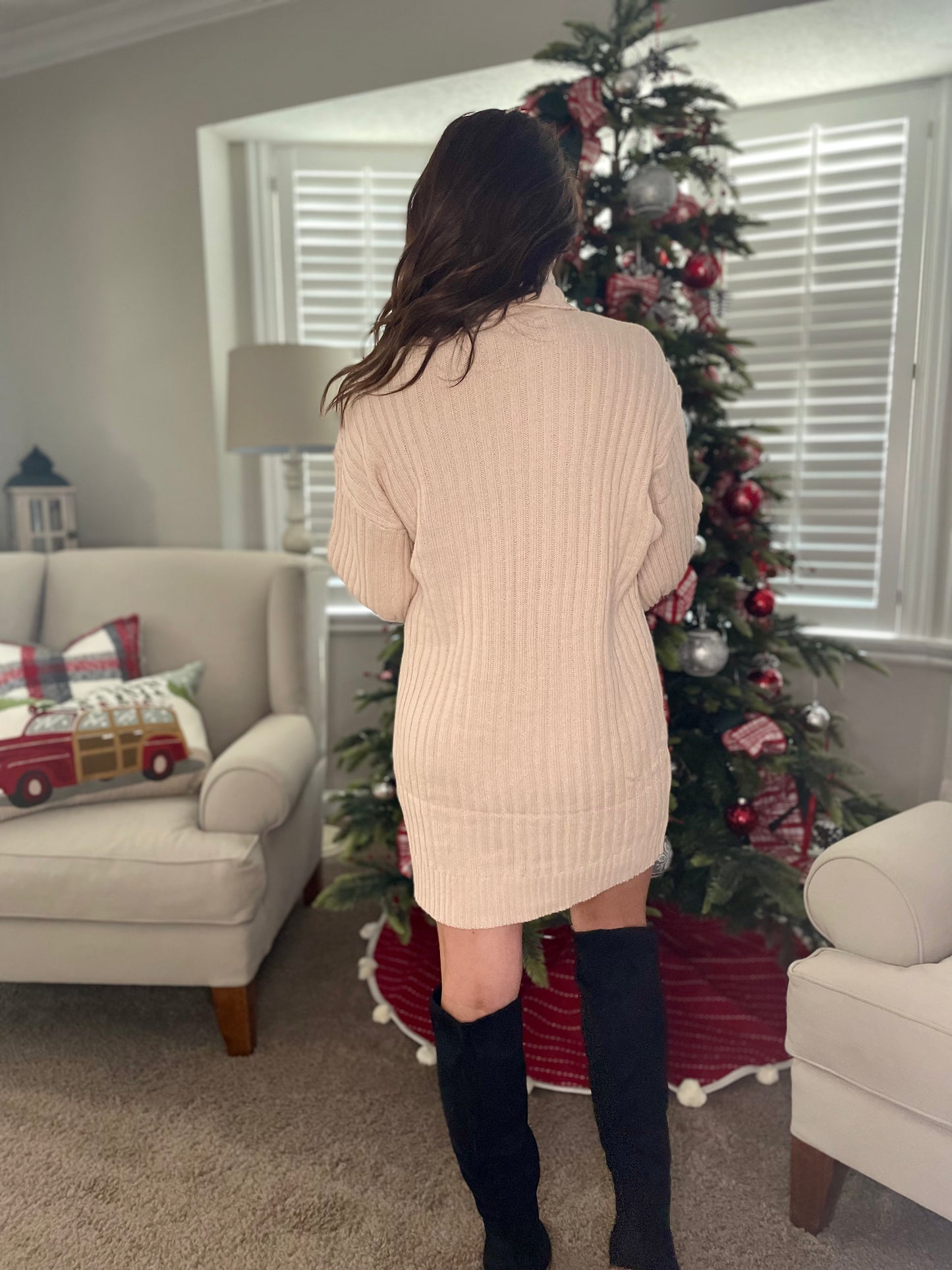 Fall in Love Tunic Sweater Dress