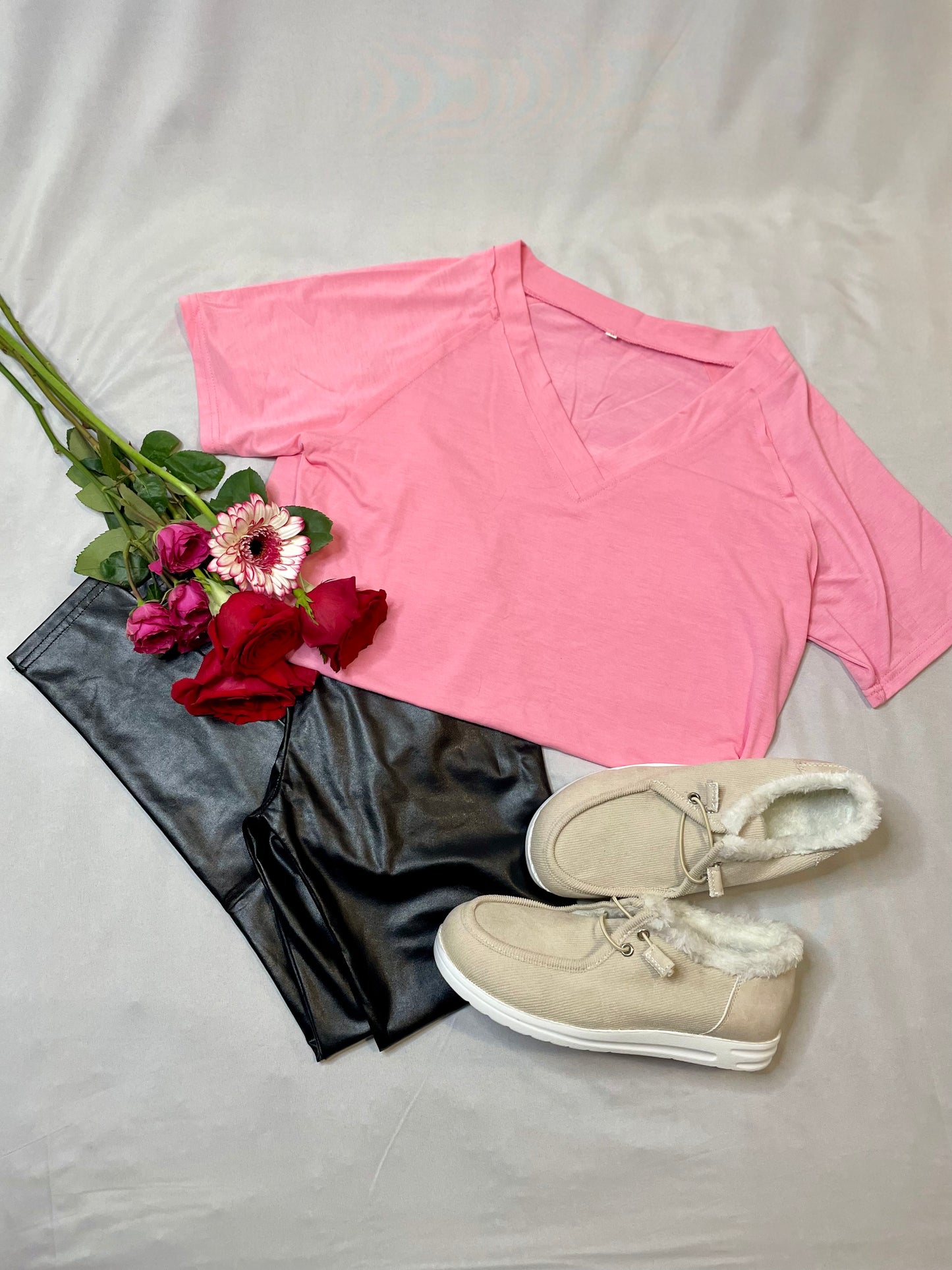 Sunday Short Sleeve T-shirt - Pink