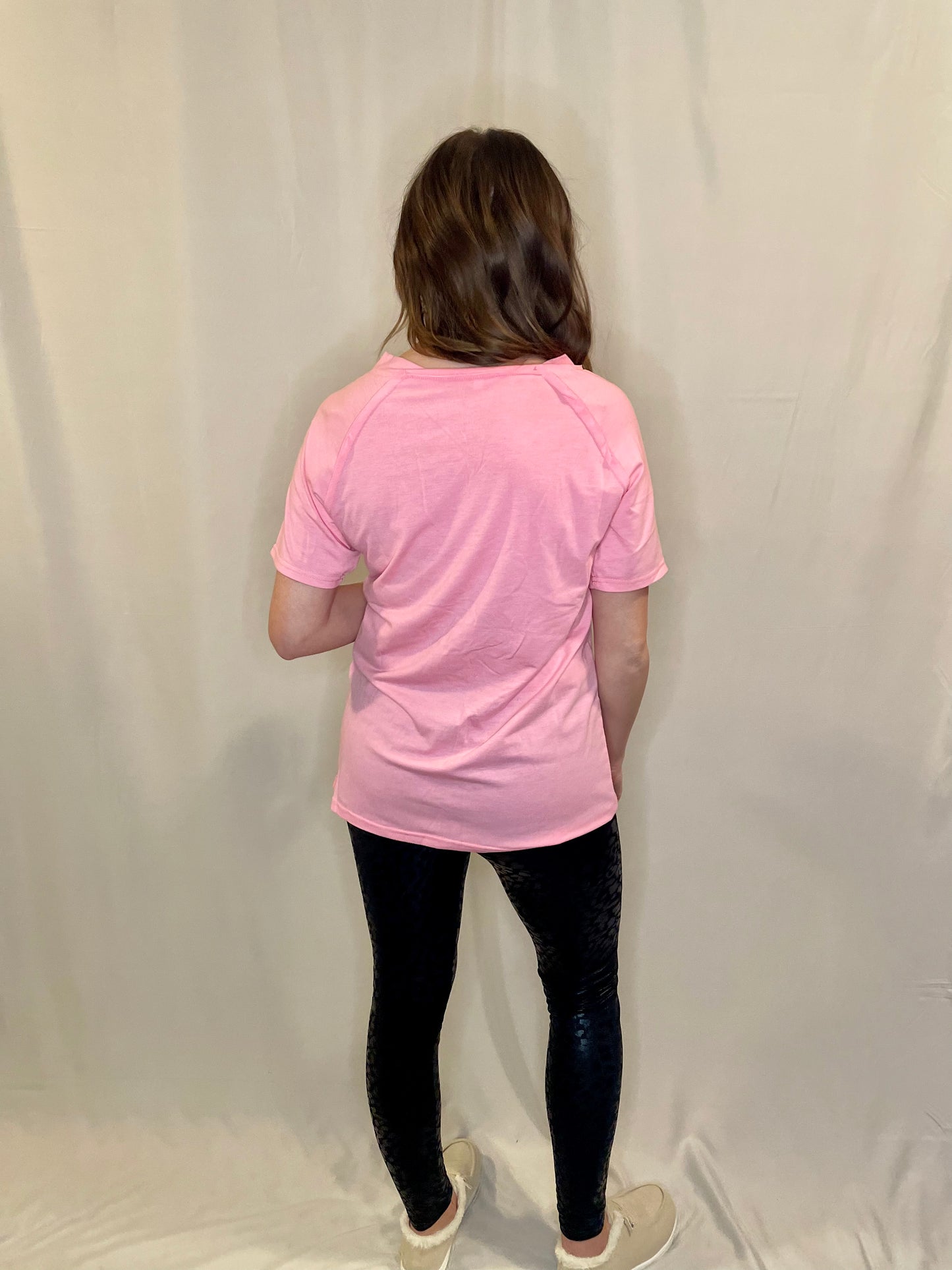 Sunday Short Sleeve T-shirt - Pink